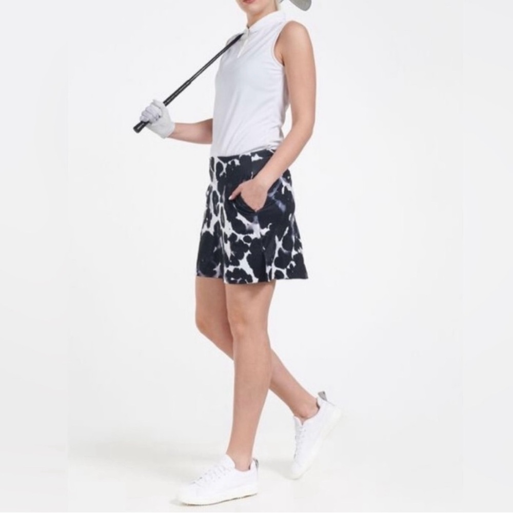 Nike Golf Skirt Skort Abstract Animal Print